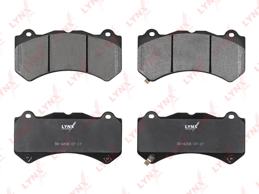 Комплект тормозных колодок, дисковый тормоз LYNX BD4208