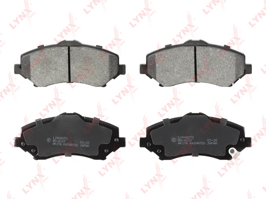 Комплект тормозных колодок, дисковый тормоз LYNX BD4210
