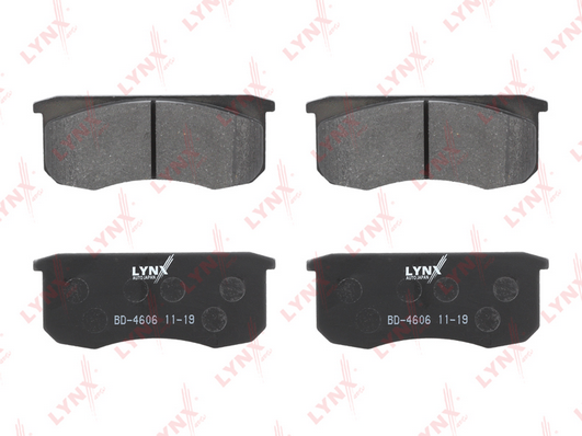Комплект тормозных колодок, дисковый тормоз LYNX BD4606