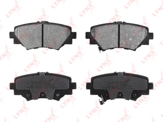 Комплект тормозных колодок, дисковый тормоз LYNX BD5129