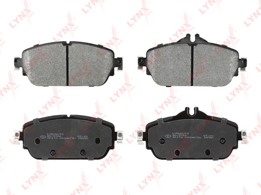Комплект тормозных колодок, дисковый тормоз LYNX BD5366