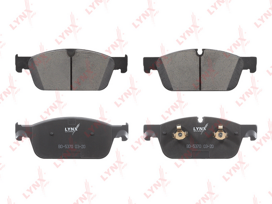 Комплект тормозных колодок, дисковый тормоз LYNX BD5370