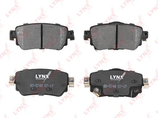 Комплект тормозных колодок, дисковый тормоз LYNX BD5748