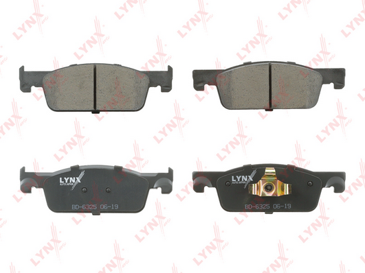 Комплект тормозных колодок, дисковый тормоз LYNX BD6325