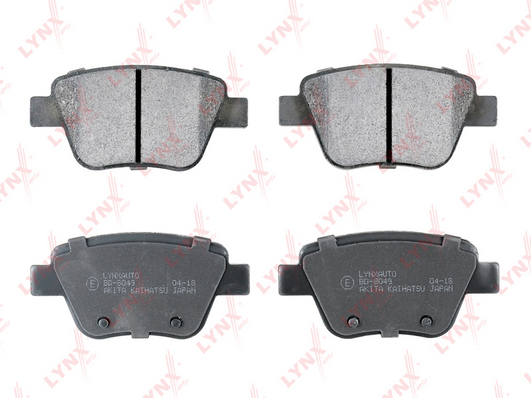 Комплект тормозных колодок, дисковый тормоз LYNX BD8049