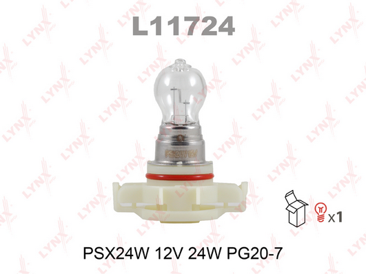 Лампа накаливания, противотуманная фара LYNX L11724