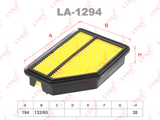Воздушный фильтр LYNX LA1294