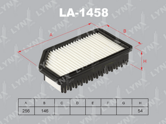 Воздушный фильтр LYNX LA1458