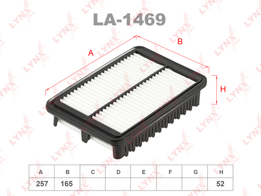 Воздушный фильтр LYNX LA1469
