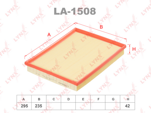 Воздушный фильтр LYNX LA1508
