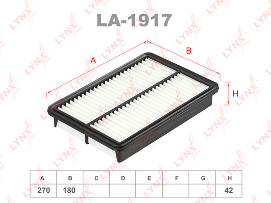 Воздушный фильтр LYNX LA1917