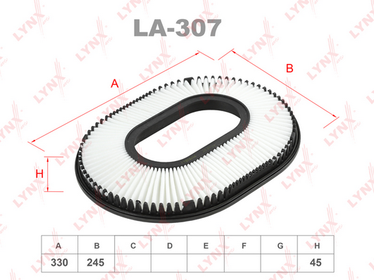 Воздушный фильтр LYNX LA307