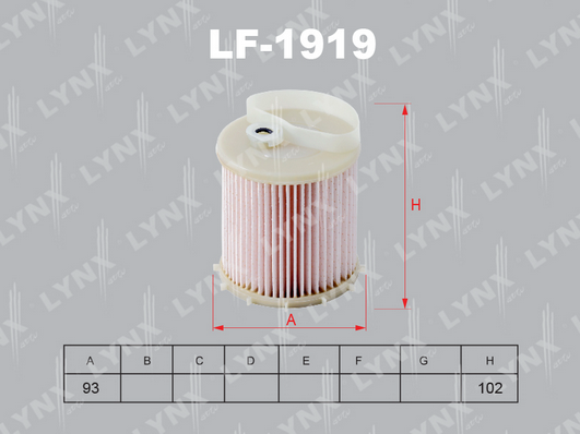 Топливный фильтр LYNX LF1919
