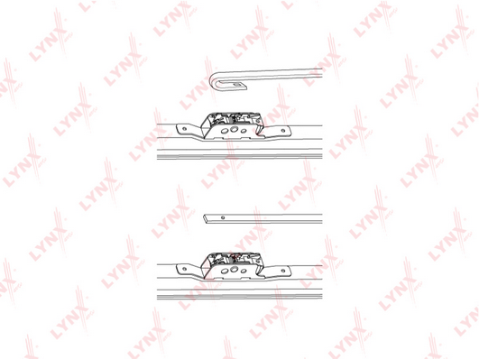 Щетка стеклоочистителя LYNX LW330
