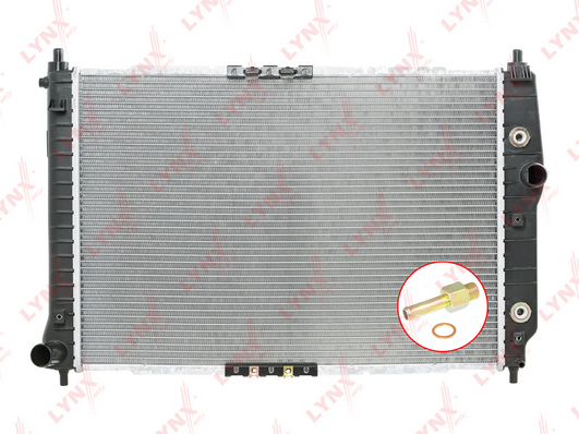 Радиатор, охлаждение двигателя LYNX RB1005