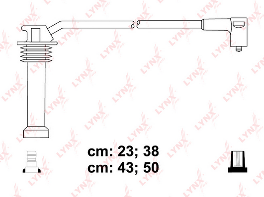 Комплект проводов зажигания LYNX SPC3011