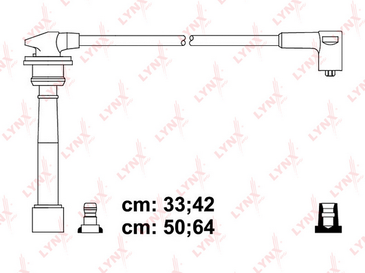 Комплект проводов зажигания LYNX SPC3607