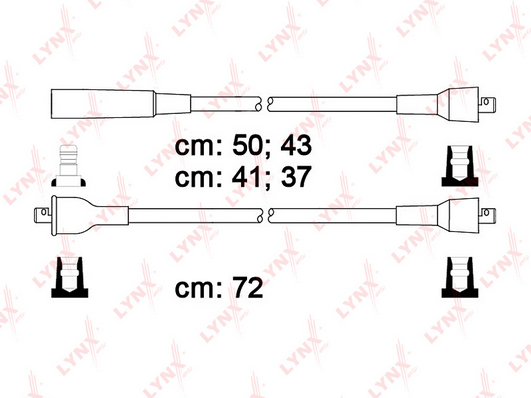 Комплект проводов зажигания LYNX SPC4606