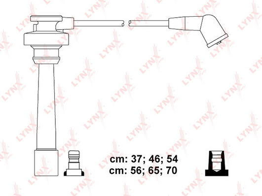 Комплект проводов зажигания LYNX SPC5529