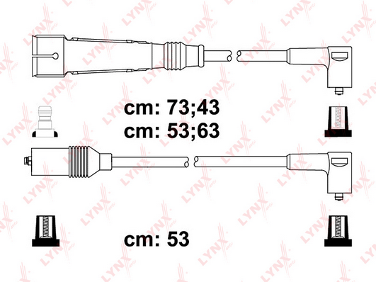 Комплект проводов зажигания LYNX SPC8023