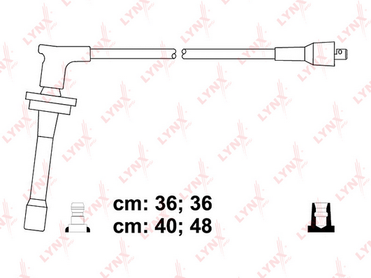 Комплект проводов зажигания LYNX SPC8103