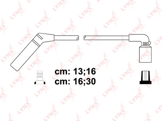 Комплект проводов зажигания LYNX SPE1812