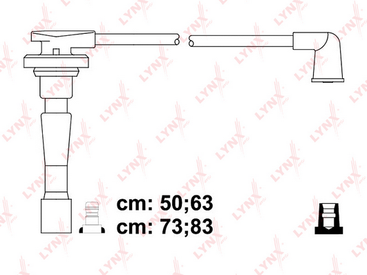 Комплект проводов зажигания LYNX SPE3421
