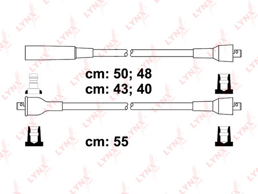 Комплект проводов зажигания LYNX SPE4605