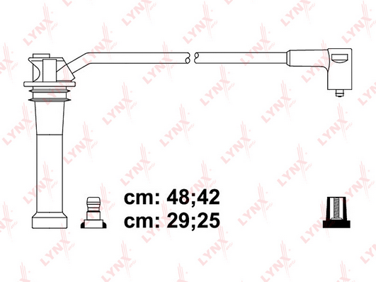 Комплект проводов зажигания LYNX SPE5114