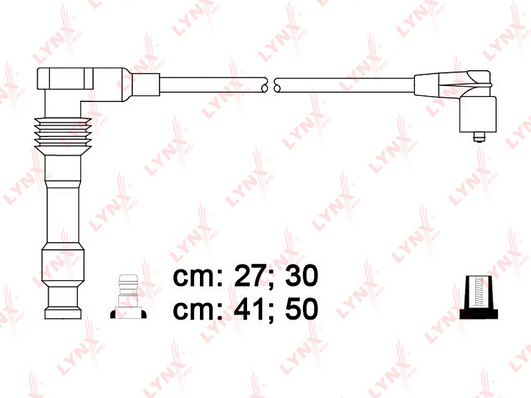 Комплект проводов зажигания LYNX SPE5916