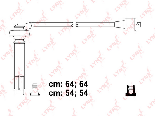 Комплект проводов зажигания LYNX SPE7113