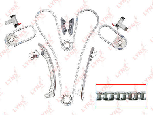 Комплект цели привода распредвала LYNX TK0043