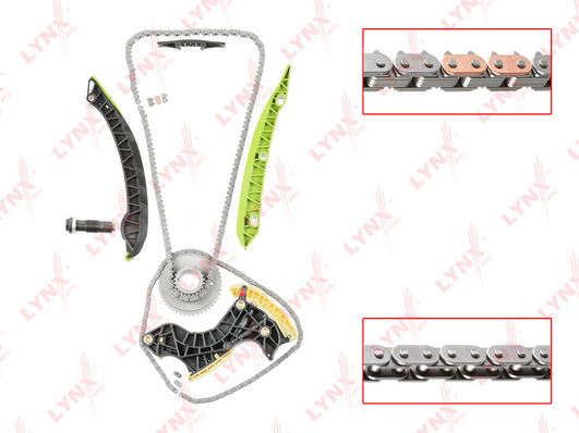 Комплект цели привода распредвала LYNX TK0108
