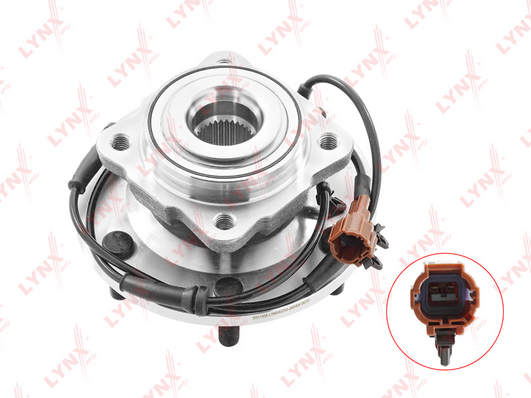 Комплект подшипника ступицы колеса LYNX WH1456