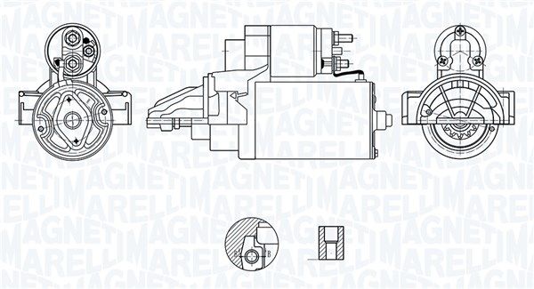 Стартер MAGNETI MARELLI 063721421010