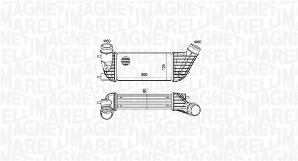Интеркулер MAGNETI MARELLI 351319204260