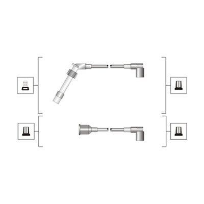 Комплект проводов зажигания MAGNETI MARELLI 941319170027