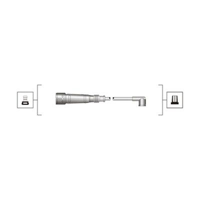 Комплект проводов зажигания MAGNETI MARELLI 941319170055