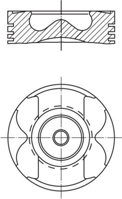 Поршень MAHLE 0045902