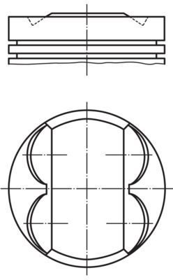Поршень MAHLE 011PI00105002