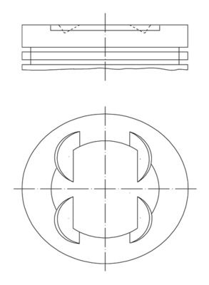 Поршень MAHLE 011PI00110000
