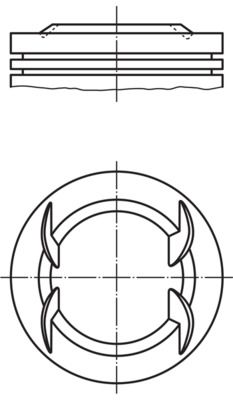 Поршень MAHLE 011PI00111000