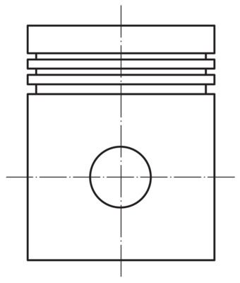 Поршень MAHLE 0136000