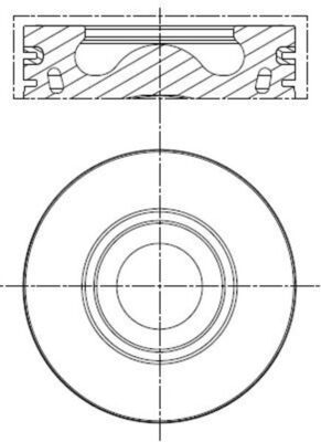 Поршень MAHLE 013PI00136002