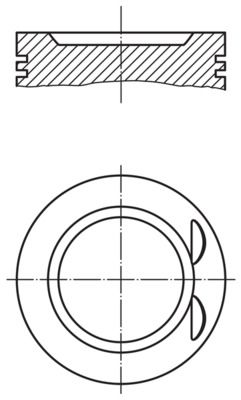 Поршень MAHLE 0220601
