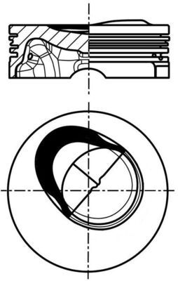 Поршень MAHLE 028PI00130002
