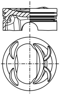 Поршень MAHLE 028PI00131000
