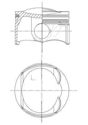 Поршень MAHLE 028PI00132010