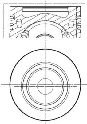 Поршень MAHLE 028PI00154000