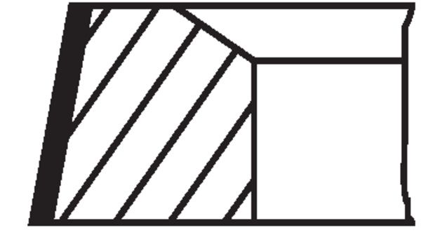 Комплект поршневых колец MAHLE 028RS101010N0
